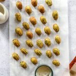 Savory madeleines with herbs